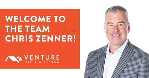 Welcome Chris Zenner to the Venture Team!