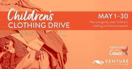 Venture For a Cause: Children's Clothing Drive