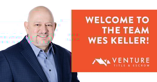 Welcome Wes Keller to the Venture Team!
